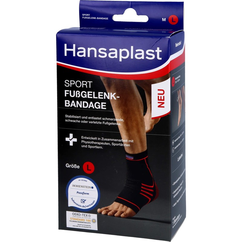 HANSAPLAST Sports Ankle Brace Size L Pack of 1