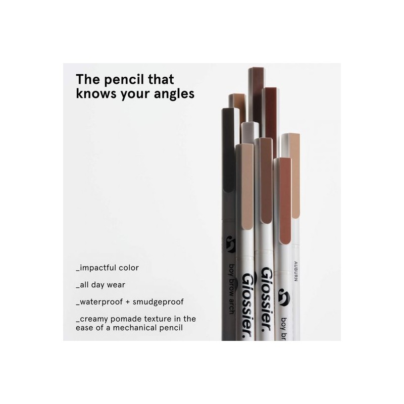 Glossier Boy Brow Arch 2-in-1 Longwear Pomade Eyebrow Pencil Warm