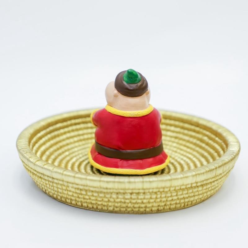 MBC Ramadan Fananees Decor Tray- Ceramic round tray- Fat man