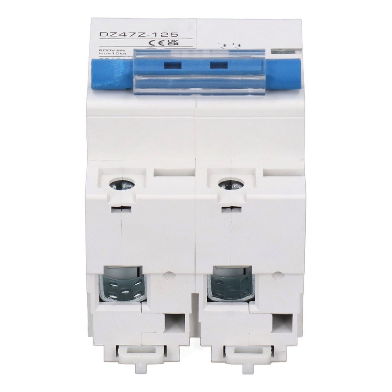 DC Miniature Circuit Breaker 2P 10KA High Current Isolation 600V