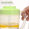 Yardwe 2Pcs Plastic Pitcher with Lid, Mix Drinks Water Jug