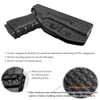 Glock 19 Holster, Carbon Fiber Kydex Holster IWB for Glock