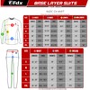 FDX Men’s Thermal Compression Suit, Breathable, Lightweight, Elastic Cool Quick