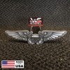 WinterFab Naval Flight OffIcer Wings Hitch Cover - 1/8" Steel