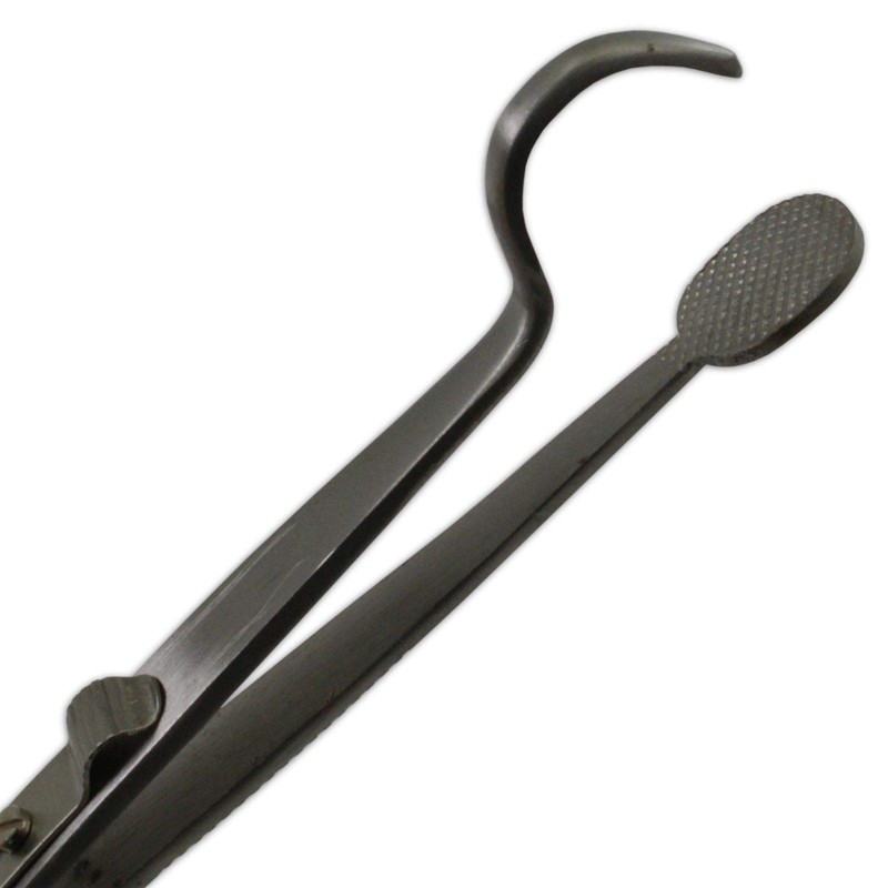 HEAD & SHANK TWEEZER : Soldering Hand Free Ring holding