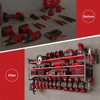 NattyDot 48" Large Power Tools Organizer Wall Mount,12 Drill Holder