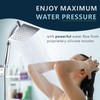 Voolan Rain Shower Head with Handheld Shower Arm, High Pressure