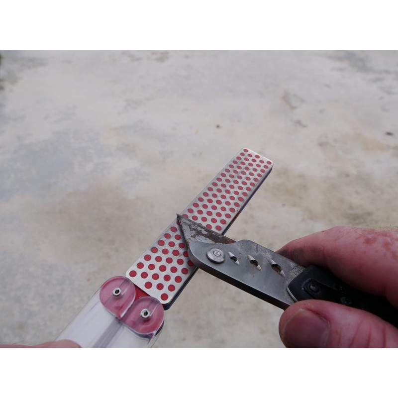 DMT FWFC DuoSharp Double-Sided Diamond Sharpening Stone for Knives and