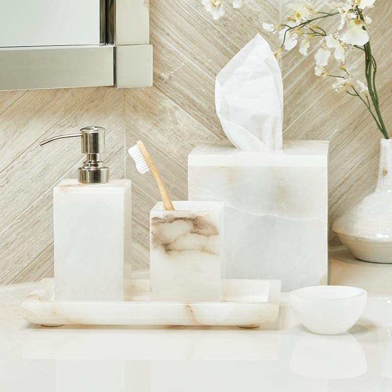 Santa Barbara Design Studio Soap Dispenser - Alabaster Liquid Handsoap