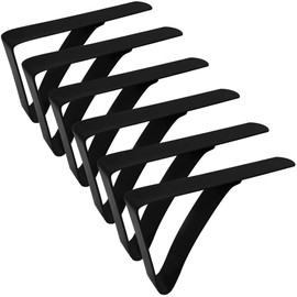 Mannli Picnic Tablecloth Clips, Black Colors Stainless Steel Outdoor Table Cloth Holder Table Cover Clips Clamps 6 Packs