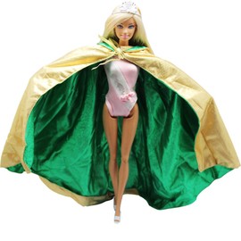 Fat-catz-copy-catz Fashion Princess Dress Cloak Outfit Clothing Overcoat for 11.5" Sized Dolls Xmas