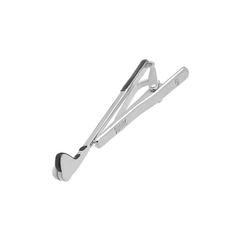 SWANK Golf Club Driver & Ball Tie Clip, Tie Clip,
