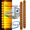 TecNiq 2pack 15" TecNiq Amber LED Turn Signal Truck Trailer