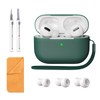 Airpods Pro 2nd Generation Case Cover, Full Protective Soft Silicone,