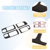LLKUANG Car Inner Door Handle Frame Panel Cover Trim for