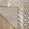 Rugshop Distressed Geometric Indoor/Outdoor 2' 7" X 6' Beige