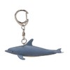 Mojo 387603 Dolphin Animal Figure Keychain, gray