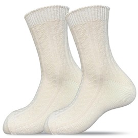 Trachtensocken Herren Kurz 38-45, Trachtenstrümpfe Herren, Trachten Socken, Beige Klassik Zopfmuster Design, Für Oktoberfest Accessoires, Oktoberfest Outfit Lederhose