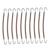 SOESFOUFU 20pcs Spiral Lock Hair Tie Dreadlock Ponytail Holders for