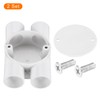 sourcing map 2Pcs PVC Conduit Box Junction Box Outdoor Cable