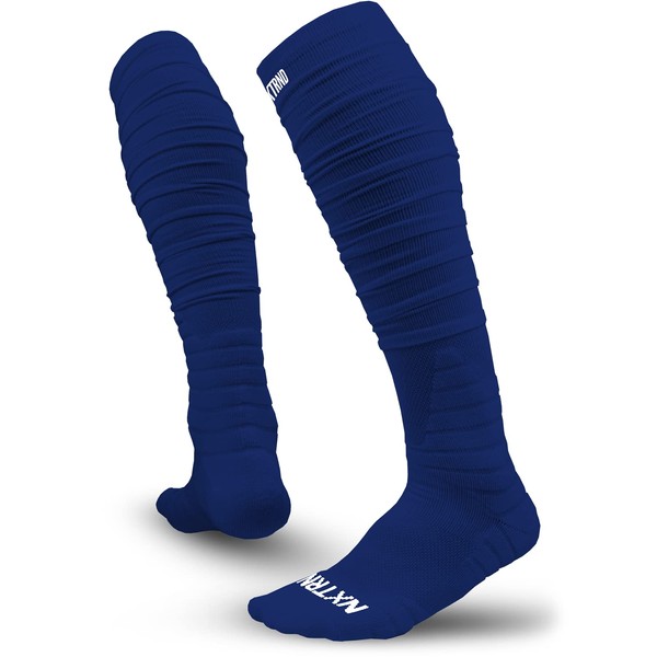 Nxtrnd XTD - Calcetines deportivos acolchados extra largos para hombres