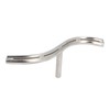 Curved Lathe Tool Rest, S Shaped Stainless Steel Blade, 5/8