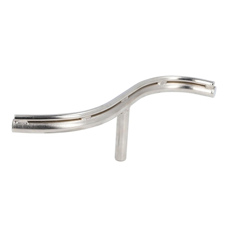 Curved Lathe Tool Rest, S Shaped Stainless Steel Blade, 5/8
