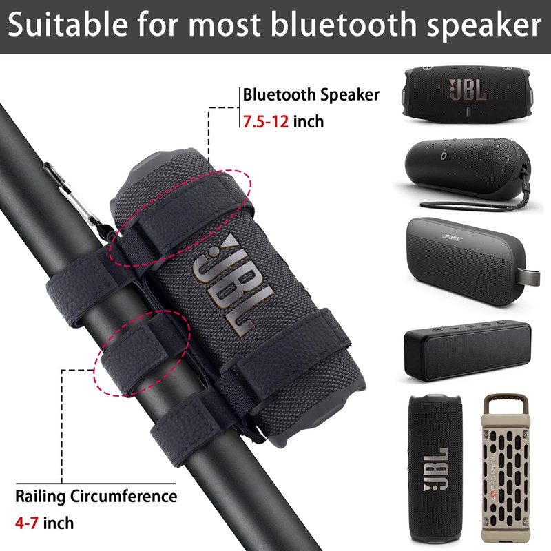 Baval Hard Case for Most Bluetooth Speakers Speaker