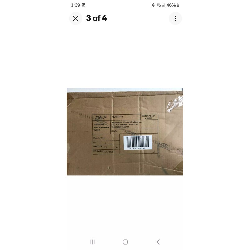 Foodsaver FM2436 Food Saver Red Food Preservation With Bags And