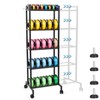 IRONWALLS 3D Printer Filament Rack with Wheel, 5 Tier, 51"