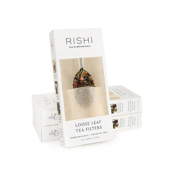 RISHI Tea & Botanicals Loose Leaf Tea Sachet Filters