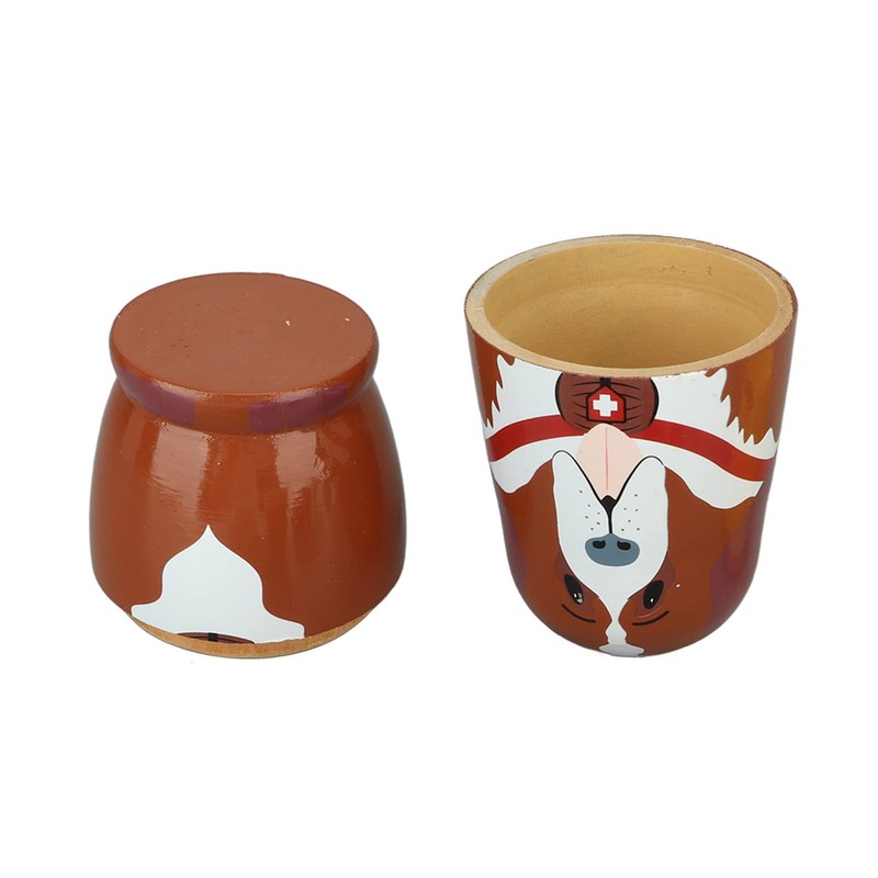 Cute Dog Matryoshka Dolls, Exquisite Craft, Unique Polished Smooth Corners,