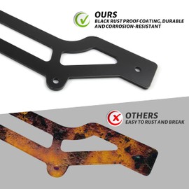 KATIMOTO Shock Tower Light Bar Bracket Mount for Can Am Maverick X3 / X3 Max 2017-2024, Work with 10"-14" LED Front Light Bar Mount Kit for Can-Am Maverick X3 X RS Turbo R 2017-2024 Accessories