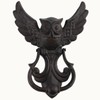 Bolifish Antique Gothic Heavy Duty Owl Front Door Knocker, Rustic