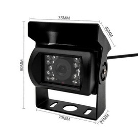 HugeAuto 170° HD Reversing Camera Front View Reversing Camera Night Vision - C. IR LED Night Vision Reversing Camera