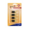 Dynavox RCA Connectors Carbon, Set of 4 Gold-Plated