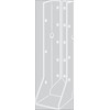 Simpson Strong-Tie LUC210Z LUC ZMAX Galvanized Face-Mount Concealed-Flange Joist Hanger