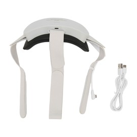 VR Head Strap Extend 3.5H to 4H Playtime VR Charging Strap with 6000mAh Battery Pack for Oculus Quest 2