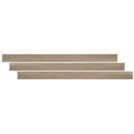MSI 1.77 in. x 94 in. x 0.27 in. Luxury Vinyl Flooring T-Molding Trims, Waterproof T-Molding, Use with Rutledge Collection, 7.83 Linear feet, Beige