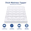 King Size Mattress Topper for Back Pain, Cooling Extra Thick