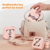 LETURE Travel Jewelry Case Small Jewelry Box Jewelry Organizer with