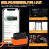 WODHMIEY OBD2 Bluetooth Diagnostic Tool, Car Engine Fault Code Reader