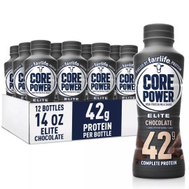 Core Power Fairlife Core Power Elite 42g High Protein Milk Shakes, Ready to Drink for