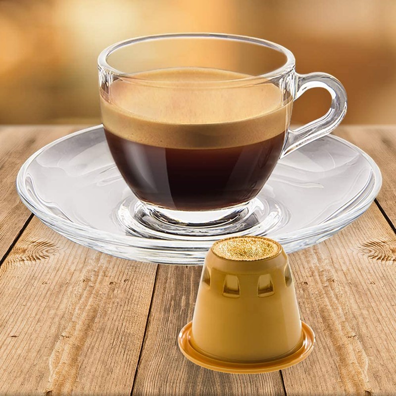 Note D'Espresso Caffè Qualità Oro, Capsule Compatibili con Sistema NESPRESSO,