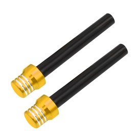 CADUFUELLY 2 Pcs Motorcycle Gas Breather Hoses, Valve Vent Tube CNC Universal for ATV Motorcycle Dirt Pit Quad Bike Motocross 50cc 110cc 125cc RM125 RM250 RMZ450 RMX450Z RM250Z Gold