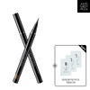Artist Kol Pen Liner + Essential Water Cream Light 1ml x 3 Sheets 01 Kol Black / 아티스트 콜 펜 라이너 + 에센셜 물크림 라이트 1ml x 3매 01 콜 블랙