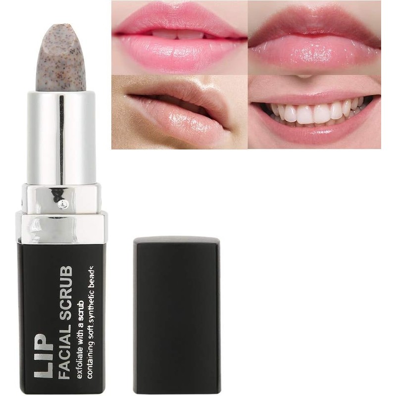 Exfoliante de Labios, Exfoliante de Labios, Lápiz Labial Nutritivo Exfoliante