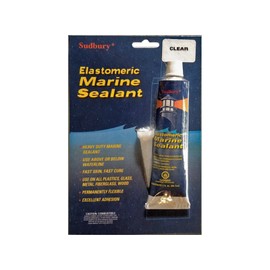 Sudbury 321 Elastomeric Marine Sealant, 3-Ounce, Clear