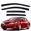 Lightronic Extra Durable Outside-Mount Auto Vent Window Visor, Fits 2013-2018