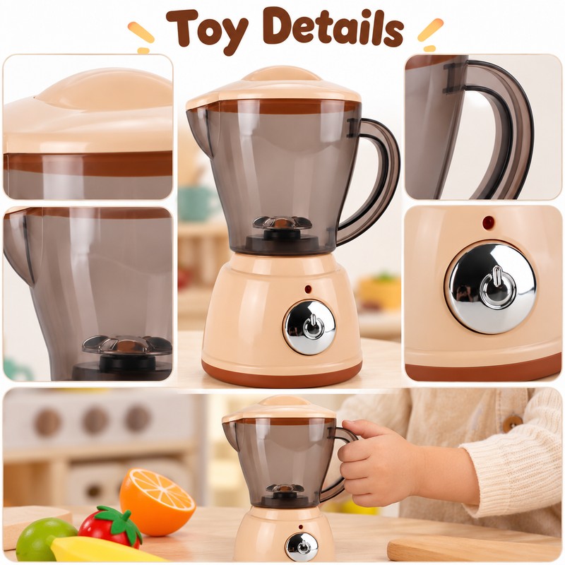 Pretend Kitchen Appliance Toy for Kids – Choose Juicer or